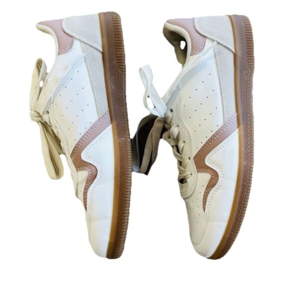 Rachel Roy Lacey Sneaker White And Blush Size 8.5 NWOT - Picture 4 of 6